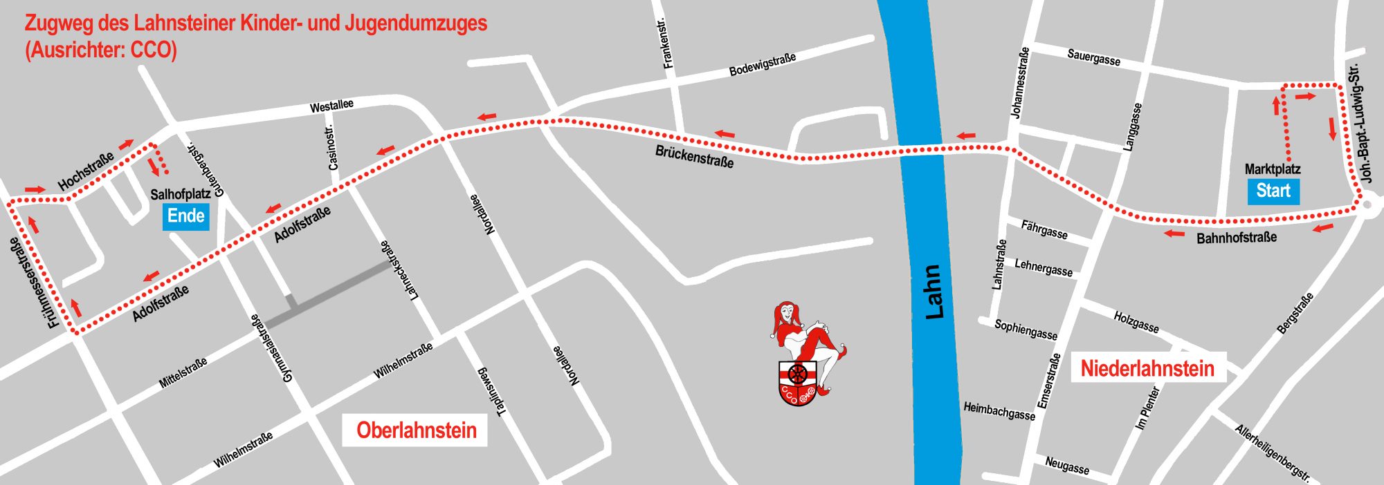 Zugweg Kinderumzug mit Strassennamen2026